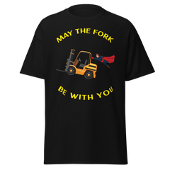 Forklift Superhero, May the Fork Be with You GY Classic tee