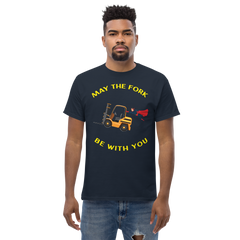 Forklift Superhero, May the Fork Be with You GY Classic tee