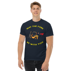 Forklift Superhero, May the Fork Be with You GY Classic tee