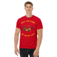 Forklift Superhero, May the Fork Be with You GY Classic tee