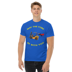 Forklift Superhero, May the Fork Be with You GY Classic tee