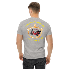 Forklift Ninja in Flames, You Don't Fork Life, Life Forks You BRY Classic tee