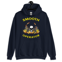 Twin Forklift Skull In Smooth Operator YY Unisex Hoodie